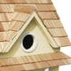 thumbnail image 5 of Casita para pájaros Home Bazaar Cape May Cottage amarilla, 5 of 7