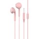 thumbnail image 1 of Audífonos Con Cable Jack Y Micrófono Kbod Fon-10019 Rosado, 1 of 3