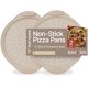 thumbnail image 1 of Set de 2 moldes para pizza BAKKENMASTER de 33 cm, acero al carbono antiadherente, 1 of 8