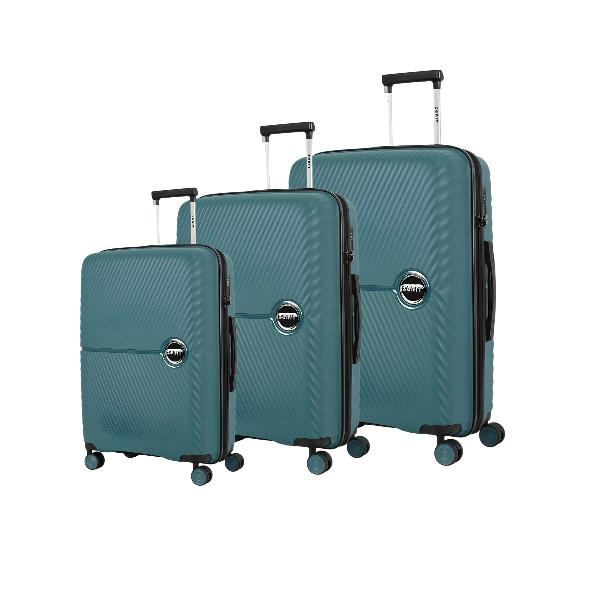 Zenit - Set 3 Maletas Viaje Quantum Verde