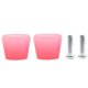 thumbnail image 5 of 2x Patines En Línea Frenos De Rodillos Bloque Antideslizante Tope De Seguridad Jelly Pink, 5 of 5