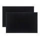 thumbnail image 1 of Tapete para derrames de goma Tebery, negro, 45,7 x 30,5 cm (paquete de 2), 1 of 6