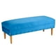 thumbnail image 2 of Banqueta Provenza Tachas 2c Felpa 04 Azul Rey, 2 of 2