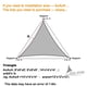 thumbnail image 2 of Toldo de sombra LOVE STORY 4,9 m Triangular Terra Red, 2 of 6