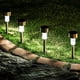 thumbnail image 1 of Luces solares Solpex, paquete de 16 unidades, para caminos exteriores, acero inoxidable, 1 of 8
