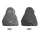 thumbnail image 4 of Piedra de pizarra BLUE HANDCART 1,4 kg mezcla 2‑3 pulg. y 20 cm, 4 of 5