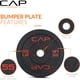 thumbnail image 4 of Set de discos de peso CAP Barbell de 160 lb con rack de almacenamiento, 4 of 8
