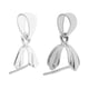 thumbnail image 4 of 2pc 925 STERLING SLIRING PELLIN BAIL BAIL CLASP CHARM Conector Conector Charms, 4 of 5