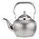 thumbnail image 1 of Tetera De Acero Inoxidable, Tetera De Hojas Sueltas Florecientes, Té De Kung Fu Para Cocina, 1,2 L, Plata, 1 of 5