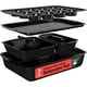 thumbnail image 1 of Set de utensilios para hornear Emporio Kitchen de 7 piezas de acero al carbono antiadherente, 1 of 9