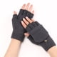 thumbnail image 4 of Guantes de invierno para mujer, paquete de 2, cálidos, de punto, convertibles, sin dedos, con gorro protector., 4 of 5
