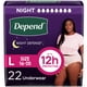 thumbnail image 1 of Ropa interior para incontinencia Depend Night Defense para mujer, talla grande, 22 unidades, 1 of 7