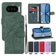 thumbnail image 2 of Funda tipo cartera con tapa para Nothing Phone 4A con tarjetero, soporte y cubierta magnética Verde, 2 of 5