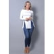 thumbnail image 5 of Elegante y Chic Top de Otoño con Aberturas y Mangas Largas, 5 of 5