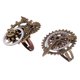 thumbnail image 5 of 2 Piezas Vintage Steampunk Reloj Parte Gears Hombres Mujeres Anillos Joyería 17mm, 5 of 5