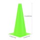 thumbnail image 4 of Conos de Entrenamiento de Tráfico Fragraim Paquete de 12 Conos de Plástico Verde de 30 cm, 4 of 6