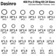 thumbnail image 2 of Kit surtido de juntas tóricas Dasinro, 400 unidades, para grifos, mangueras, etc., 2 of 6