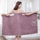 thumbnail image 5 of 1pc Wearable Bath Towel, Bowknot Coral Velvet Thickened Bath Skirt For Adults, Water Absorption Quick Drying Bath Towel, Bath Supplies, 5 of 5