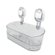 thumbnail image 2 of Estante De Ducha Con Ventosa, Sencillo, Para Cocina, Baño, Lavadero, Color Gris, 2 of 5