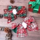 thumbnail image 5 of 2 Pack Large Christmas Cacampanao Bows con Clip Christmas Bowknot Cacampanao Accessoies para mujeres Girls, Red Green, Medium, 5 of 7