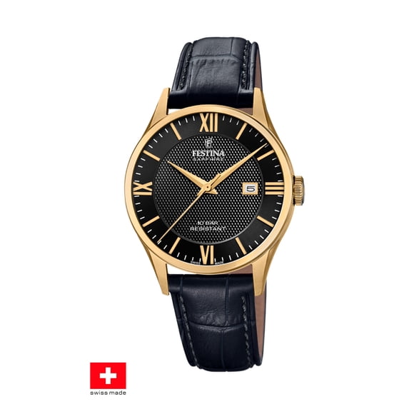 Reloj F20010/4 Festina Swiss Negro Hombre Swiss Made