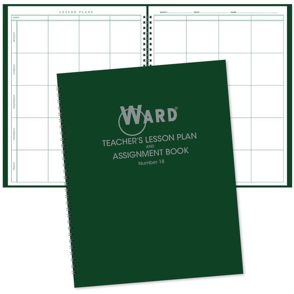 Planificador Ward 44 Semanas 8 Períodos Tapa Verde