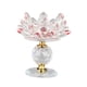 thumbnail image 2 of Candelero De Candelabro De Candelita De Loto De Vidrio Para Decoración De Fiesta En Casa Rojo, 2 of 3