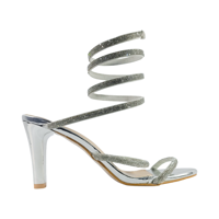 Sandalias De Fiesta Aguxi Plateado Mujer | 2098 - Talla 39