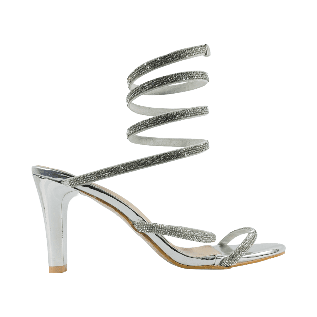 Sandalias De Fiesta Aguxi Plateado Mujer | 2098 - Talla 39