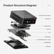 thumbnail image 2 of Mini PC BOSGAME E4 Ryzen 5 16 GB RAM 512 GB SSD 4K con triple pantalla, 2 of 9
