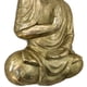 thumbnail image 3 of Placa Mural Decorativa Grand Buda Abhaya Mudra Gold, 3 of 5