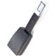 thumbnail image 1 of Extensor rígido para cinturón de seguridad de 5", ancho de lengüeta metálica de 7/8" (Tipo A), certificación de seguridad E-Mark: abróchese el cinturón y vuelva a conducir con seguridad (negro, paquet, 1 of 7