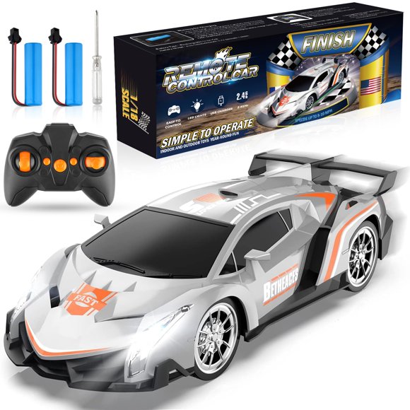 Coche teledirigido Growsland regalo de Navidad para niños escala 1:18