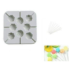 Genérico - Molde Silicona Moldes De Cakepop Molde Para Paletas Flores
