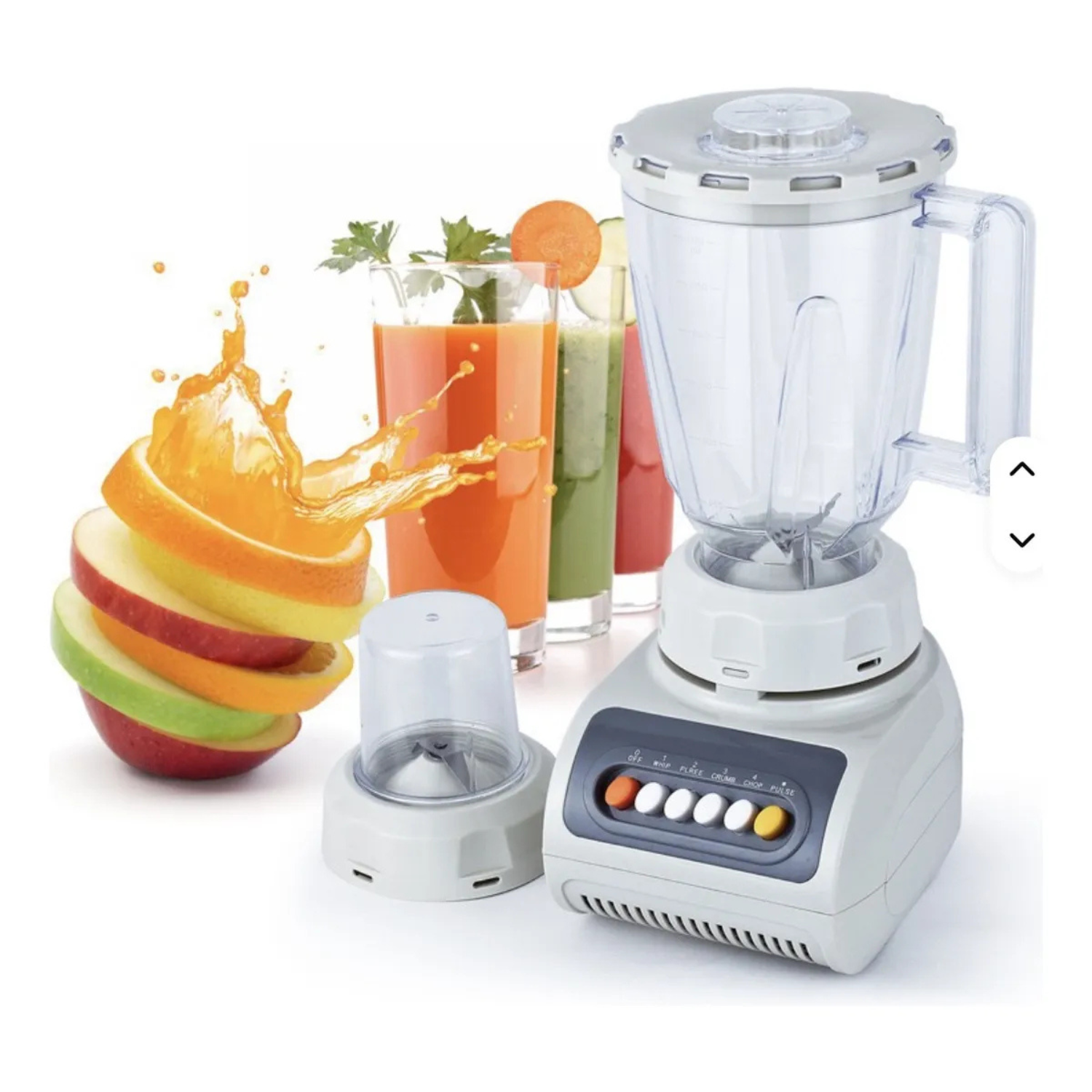 Genérico - Juguera Licuadora Multifuncional 2 En 1 - 1.5