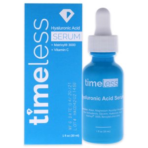 Timeless - Suero De Vitamina C Con Ácido Hialurónico De Para Unisex - Suero De 1 Oz