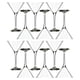 thumbnail image 1 of Set 12 Copas Martini Tragos Vidrio 250mL Nadir Transparente, 1 of 3