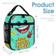 thumbnail image 2 of La Fiesta Musical de Cara-theme Lunch Box Lunch Bag Insulated Reusable Lunch Tote Bag Cooler Tote Bag For Men Women gifts 20*11*27cm, 2 of 6