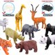 thumbnail image 5 of Set de 54 piezas con forma de animal ValeForToy Mini Jungle, 5 of 7