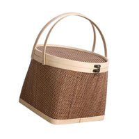 Bothyi - Cesta Organizadora Para Almacenar Alimentos, Cesta Para Envolver Regalos, Para Bocadillos, Pasteles, Pan, 25 X 22 X 19,5 Cm