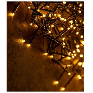 Genérico - Guirnalda De 300 Luces Amarillas Navideñas Decoración