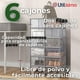 thumbnail image 4 of Zapatera Plegable Organizador Apilable 6 Niveles Blanco, 4 of 10