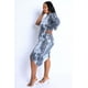thumbnail image 5 of Vestido Con Lazo Desequilibrado Y Estampado De Serpiente, 5 of 5