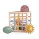 thumbnail image 1 of Mushie Elastic Shape Sorter Educational Learning Toy for Kids, 1 of 3