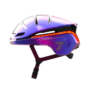 Livall - Casco Inteligente Led Evo21 Talla L Ultravioleta