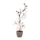thumbnail image 2 of Flor De Ciruelo Artificial En Maceta, Ideal Para Jardín, Sala De Estar O Cualquier Espacio Del Hogar (blanca)., 2 of 5