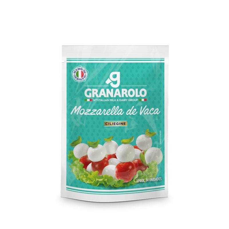 Queso Fresco Mozzarella De Vaca Granulado 125 g Granaloro