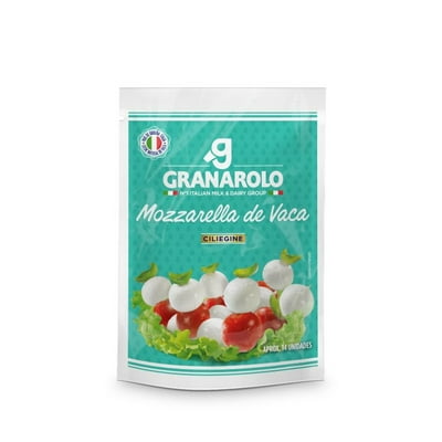 Queso Fresco Mozzarella De Vaca Granulado 125 G Granaloro