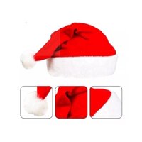 Sm - Gorro Viejo Pascuero Santa Claus Noel Cotillón Navidad Rojo