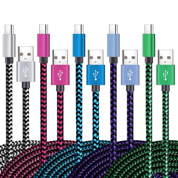 Cable Usb c Tpc001 3 A 480 Mbps 5 Unidades